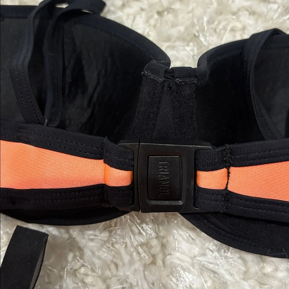 Triangl Swimwear Pink, Orange & Black Bikini Set - Picture 3 of 6